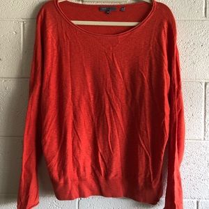 Vince cotton boat neck sweater